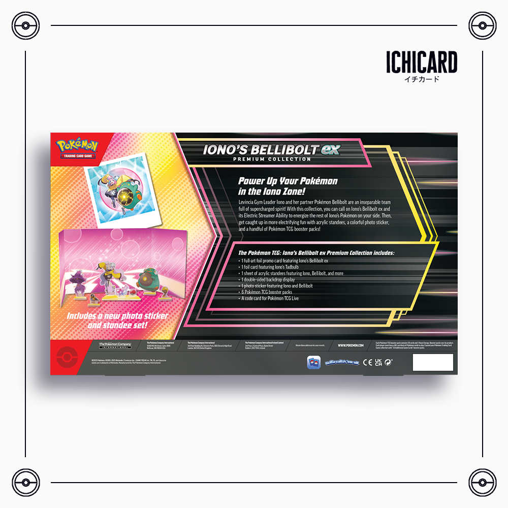 Pokemon Iono's Bellibolt ex Premium Collection