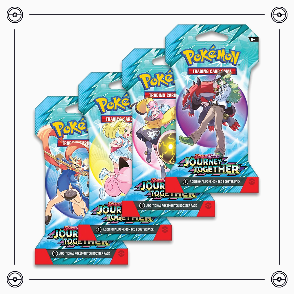 Pokemon Journey Together [JTG] Sleeved Booster Pack – Ichicard