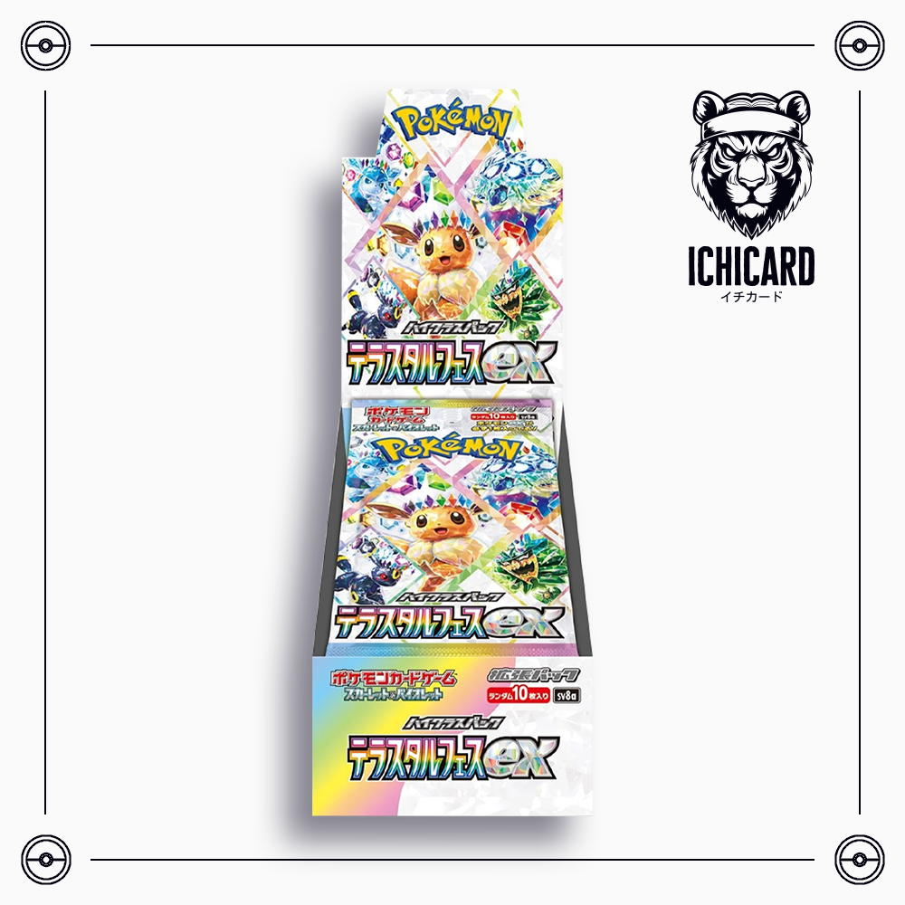 Pokemon Terastal Festival EX [sv8a] Booster Box – Ichicard