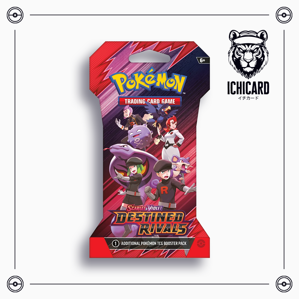 pokemon trading card game destined rivals sleeved booster pack Pokemon SV10 Destined Rivals Sleeved Booster Pack