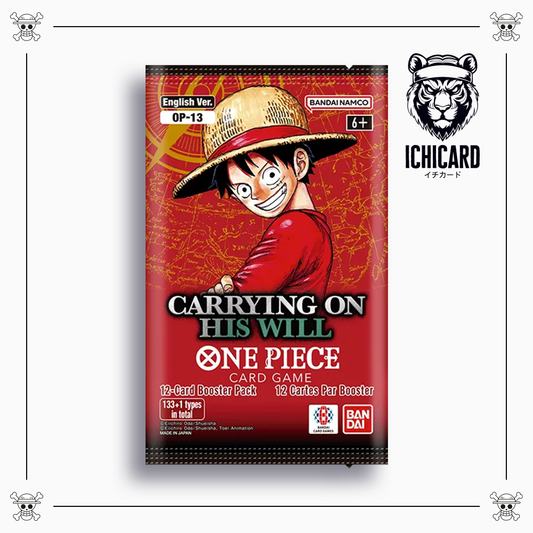 One Piece Carrying On His Will [OP-13] Booster Box