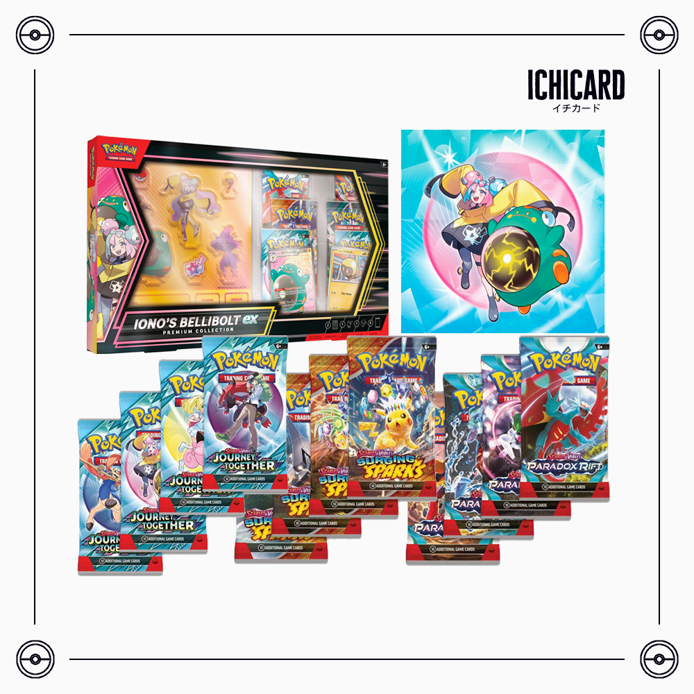 Pokemon Iono's Bellibolt ex Premium Collection