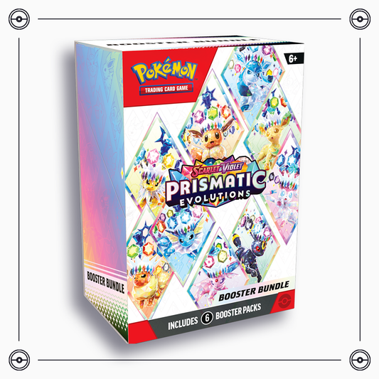 Pokemon Prismatic Evolutions [PRE] Booster Bundle