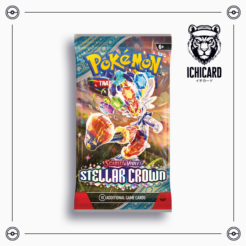 Pokemon Stellar Crown [SCR] Booster Pack – Ichicard